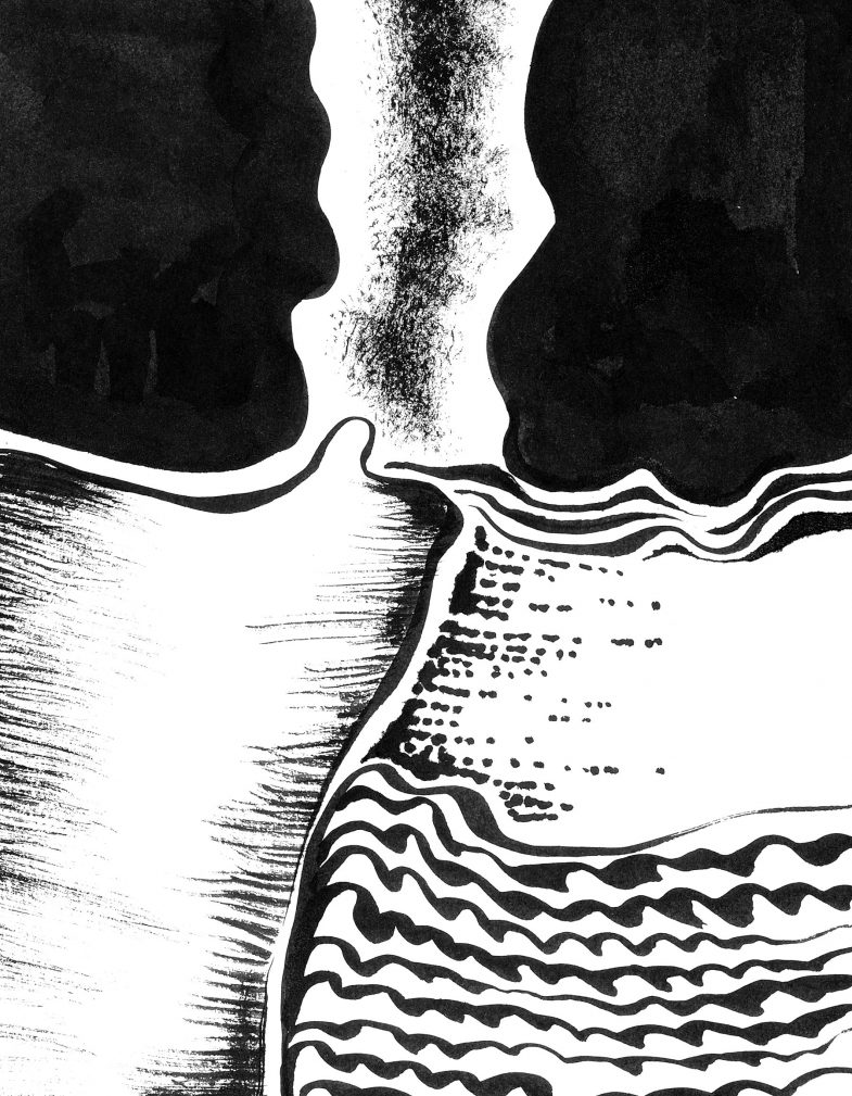 Jan Astner contemporary abstract drawing